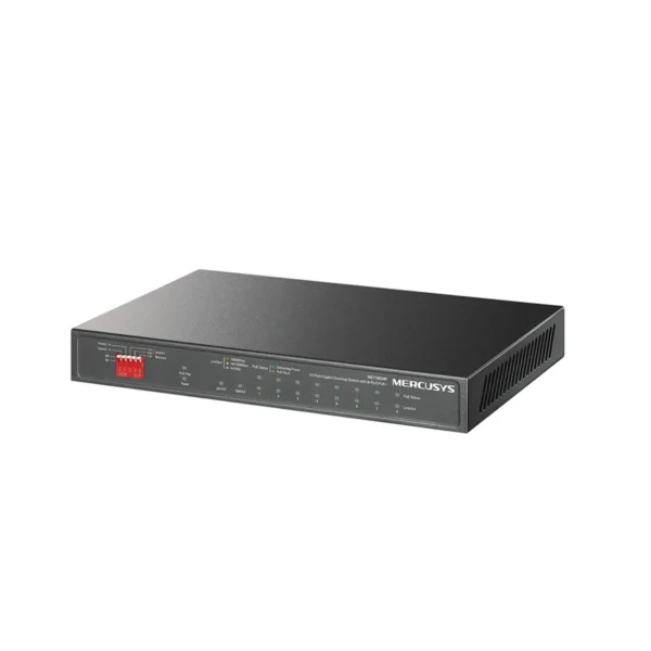 MERCUSYS MS110GMP 10-Port Gigabit Desktop Switch with 8-Port PoE+